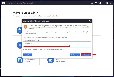 🔼 Vidmore Video Editor 🔑 Регистрационный код на 1 год