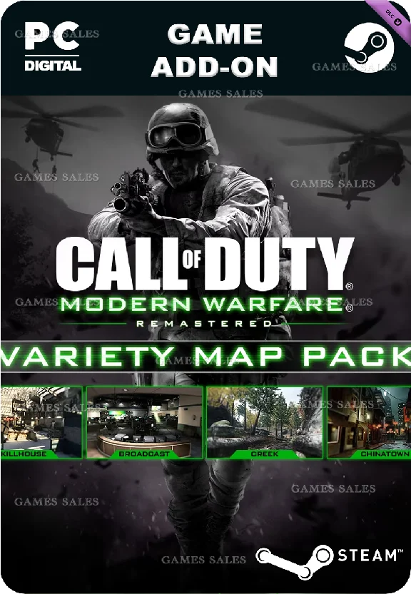 ✅💙CALL OF DUTY®: MWR VARIETY MAP PACK💙STEAM GIFT🤖