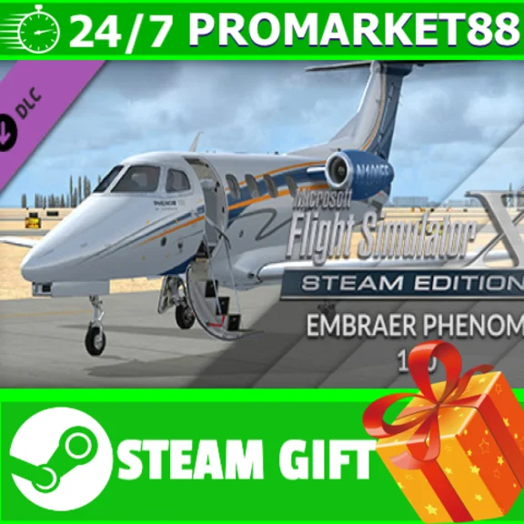 ⭐️ FSX: Steam Edition - Embraer Phenom 100 Add-On STEAM