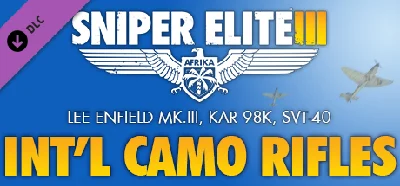 DLC Sniper Elite 3 International Camouflage Rifles Pack