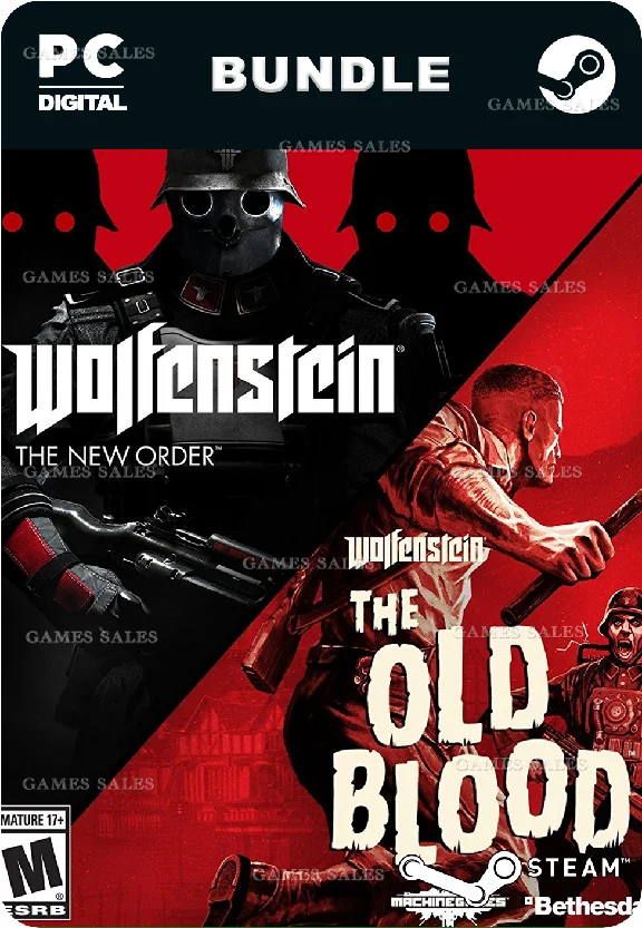✅💙WOLFENSTEIN: THE TWO PACK💙STEAM GIFT🤖АВТОДОСТАВКА
