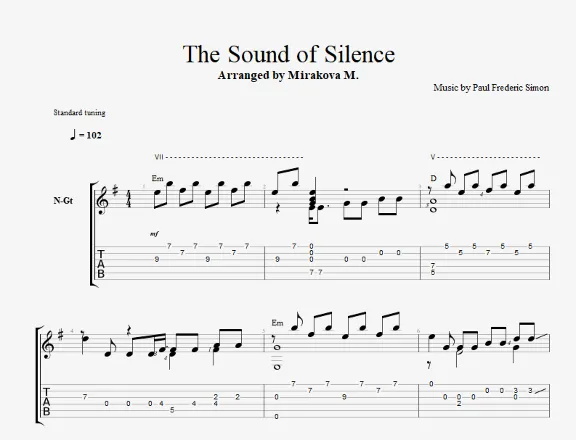 The Sound of Silence