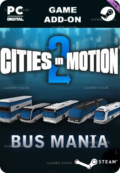 ✅💙CITIES IN MOTION 2: BUS MANIA💙STEAM GIFT🤖AUTO