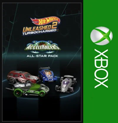 HOT WHEELS UNLEASHED 2 AcceleRacers All-Star Pack⭐XBOX
