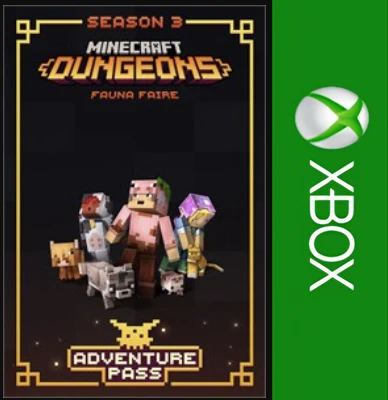 ☑️⭐Minecraft Dungeons: Fauna Faire Adventure Pass XBOX⭐