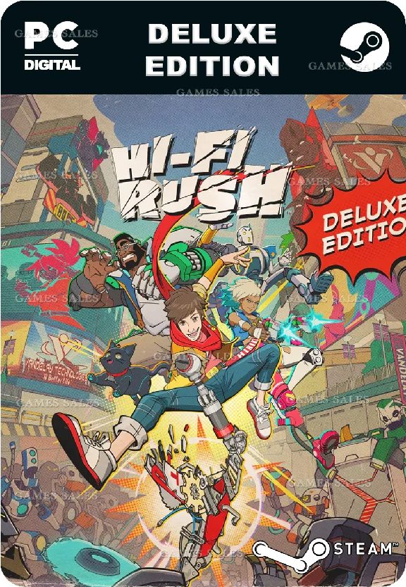✅💙HI-FI RUSH DELUXE EDITION💙STEAM GIFT🤖AUTODELIVERY