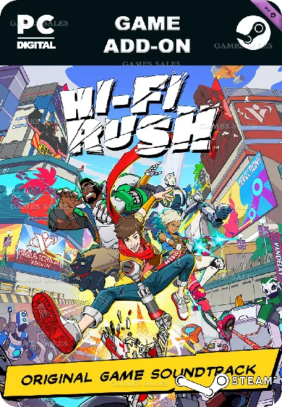 ✅💙HI-FI RUSH ORIGINAL GAME SOUNDTRACK💙STEAM GIFT🤖