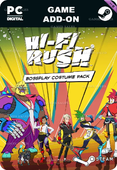 ✅💙HI-FI RUSH: BOSSPLAY COSTUME PACK💙STEAM GIFT🤖AUTO