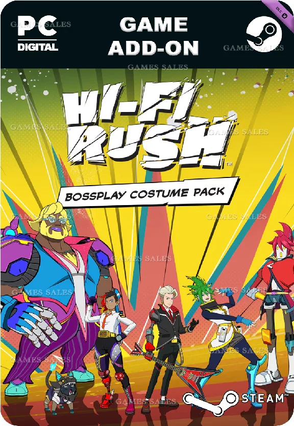 ✅💙HI-FI RUSH: BOSSPLAY COSTUME PACK💙STEAM GIFT🤖AUTO