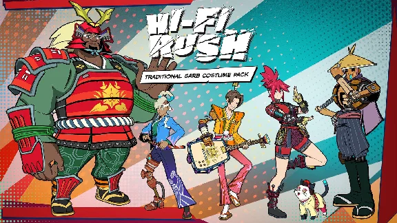 ✅💙HI-FI RUSH: TRADITIONAL GARB COSTUME PACK💙STEAM