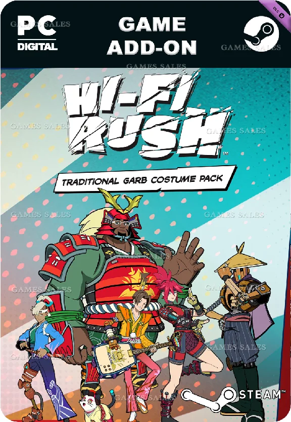 ✅💙HI-FI RUSH: TRADITIONAL GARB COSTUME PACK💙STEAM