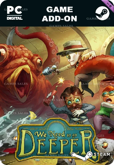 ✅💙WE NEED TO GO DEEPER - BURIED TREASURE DLC💙STEAM