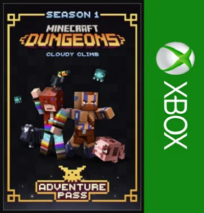 ☑️⭐Minecraft Dungeons: Cloudy Climb Adventure Pass⭐XBOX
