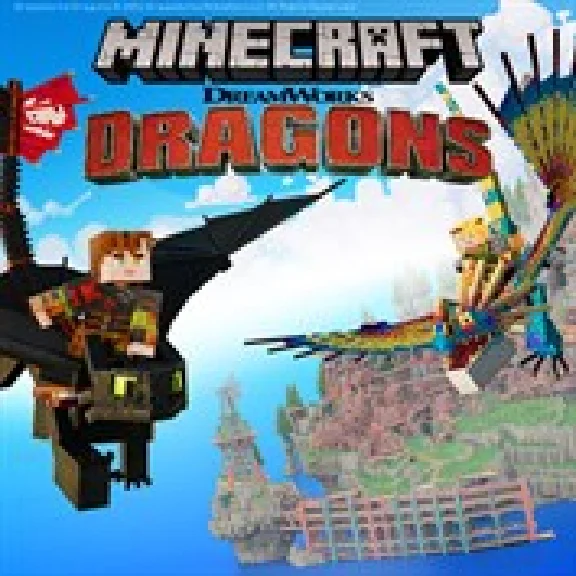 ☑️⭐Minecraft How To Train Your Dragon XBOX⭐☑️