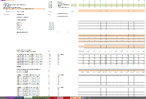 Financial model of the store (products and services)