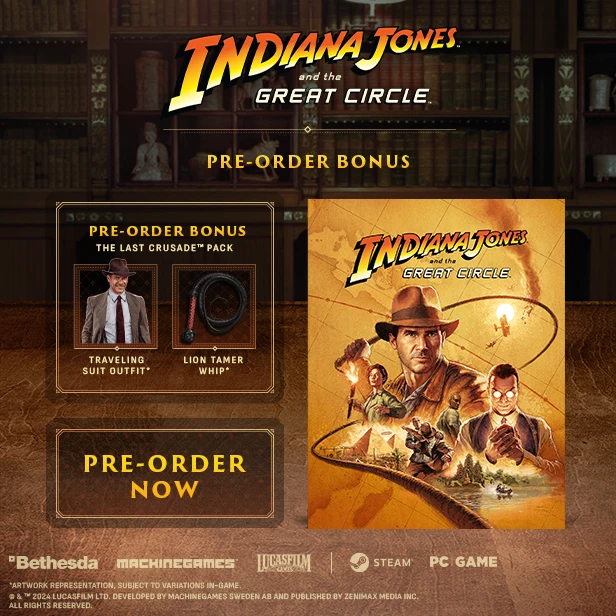 🎁Indiana Jones and the Great Circle🌍ROW✅AUTO