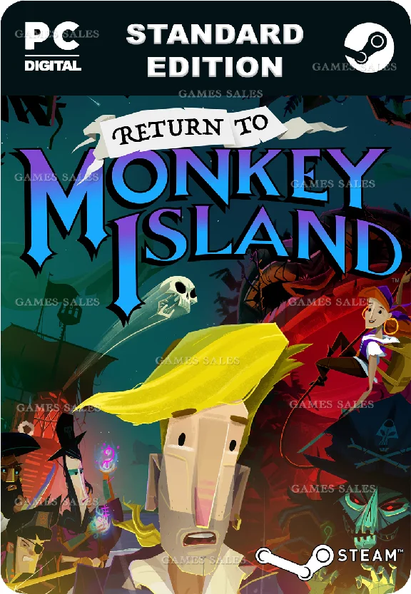 ✅💙RETURN TO MONKEY ISLAND💙STEAM GIFT🤖АВТОДОСТАВКА🤖
