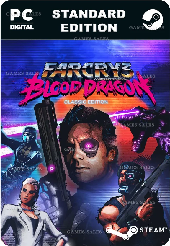 ✅💙FAR CRY 3 - BLOOD DRAGON💙STEAM GIFT🤖AUTODELIVERY🤖