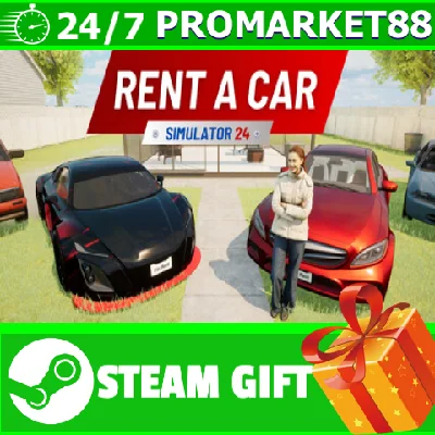 ⭐️ВСЕ СТРАНЫ+РОССИЯ⭐️ Rent A Car Simulator 24 STEAM