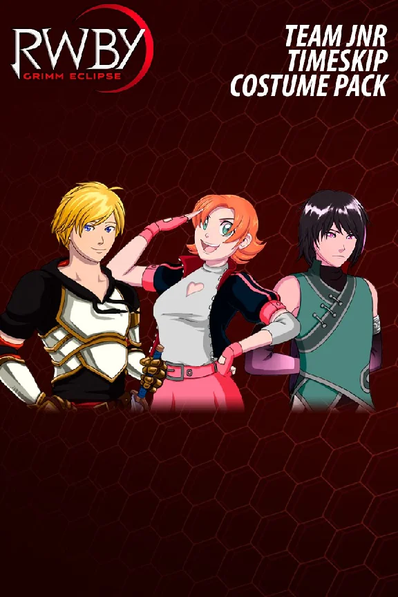 RWBY Grimm Eclipse  Team JNR Timeskip Costume Pack