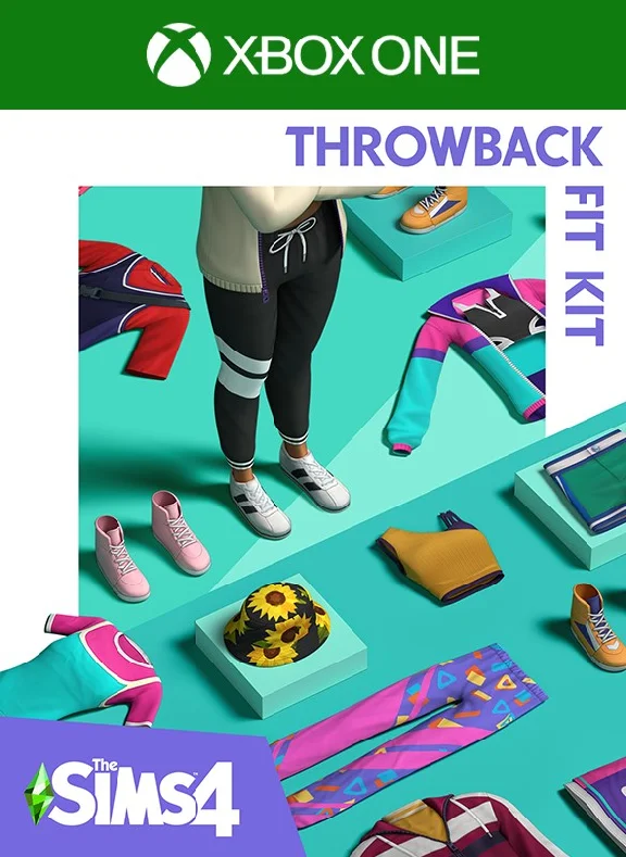 The Sims 4 Throwback Fit Kit