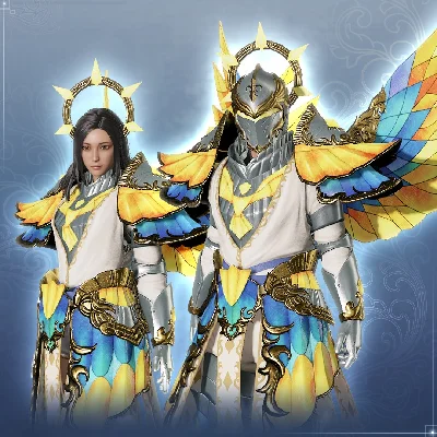 Unisex Custom Angelic Armor Set