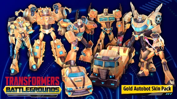 Gold Autobot Skin Pack