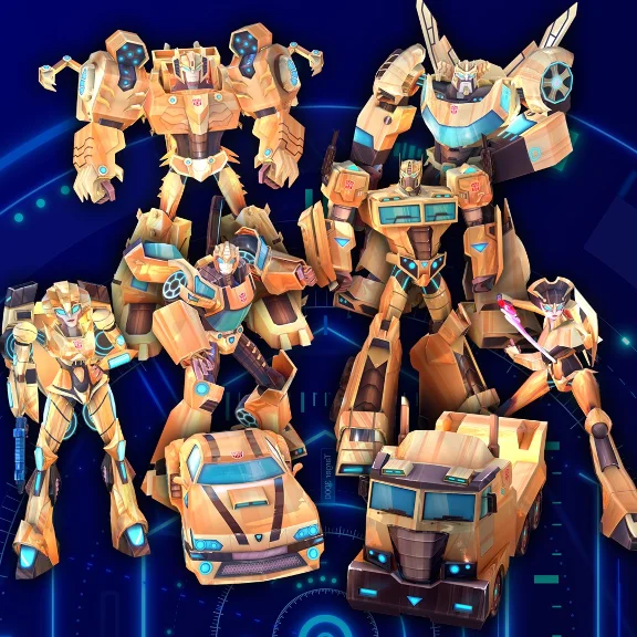 Gold Autobot Skin Pack