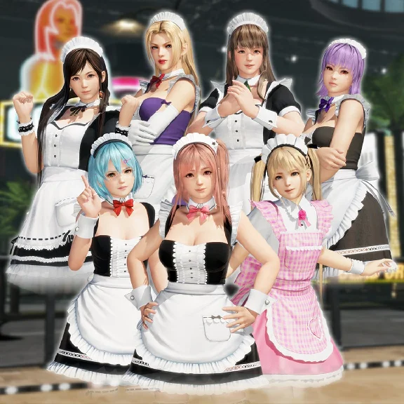 Revival DOA6 Maid Costume Set