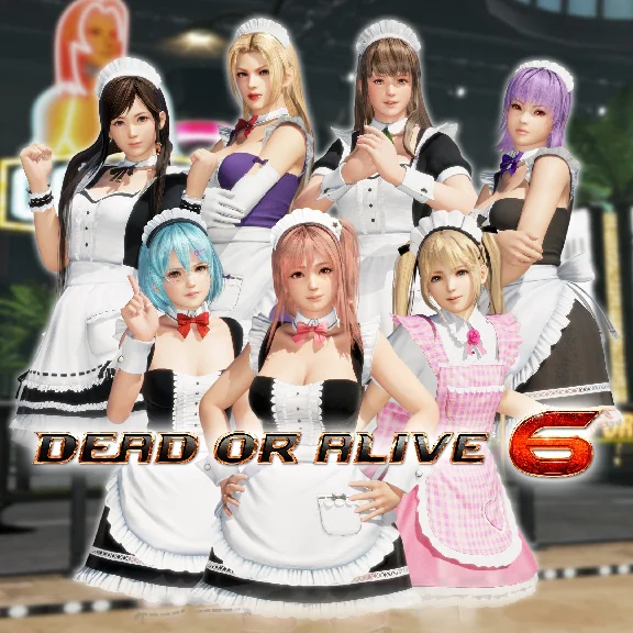 Revival DOA6 Maid Costume Set