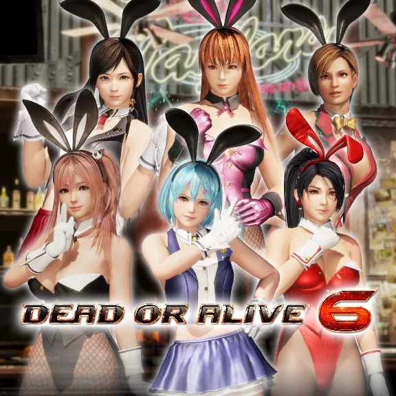 Revival DOA6 Sexy Bunny Costume Set