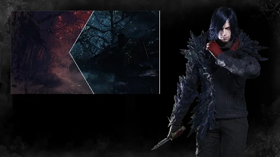 Resident Evil 4 Leon Costume  Filter Villain