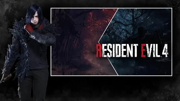 Resident Evil 4 Leon Costume  Filter Villain