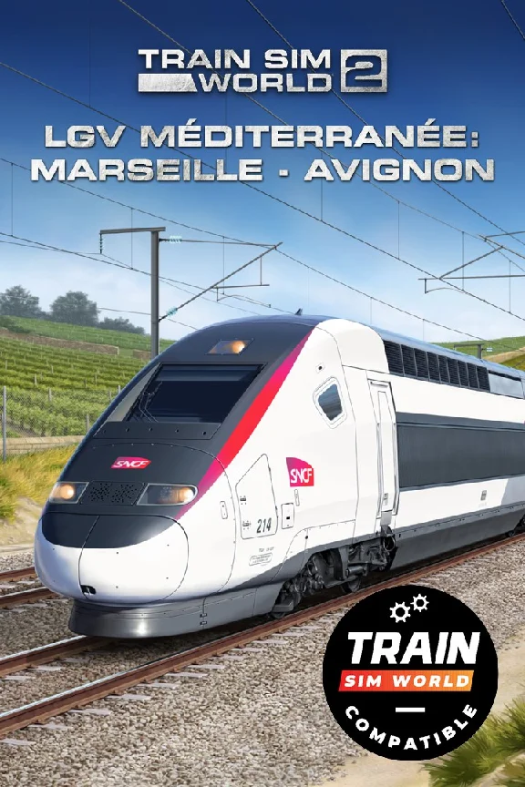 Train Sim World 4 Compatible LGV Méditerranée Marseille