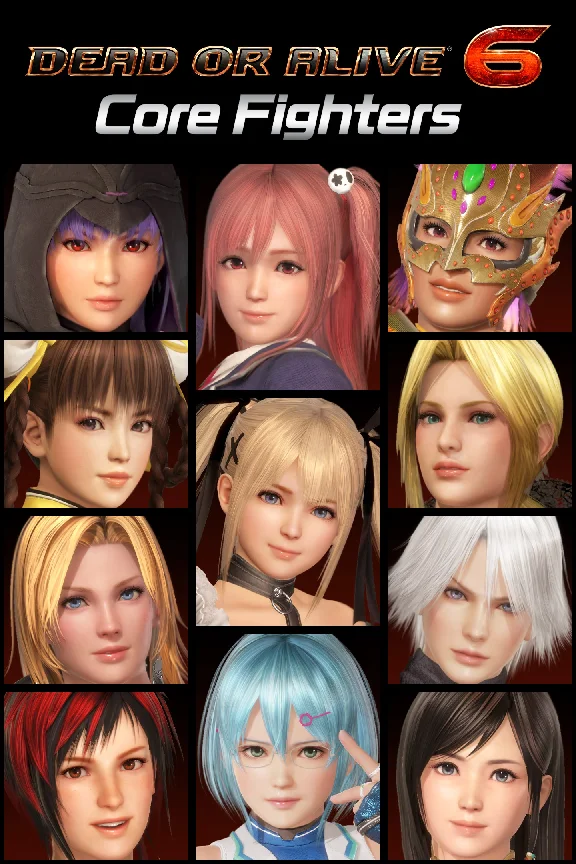 DEAD OR ALIVE 6 Core Fighters  Female Fighters Set