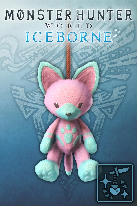 Pendant Pink Felyne Teddy