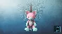 Pendant Pink Felyne Teddy