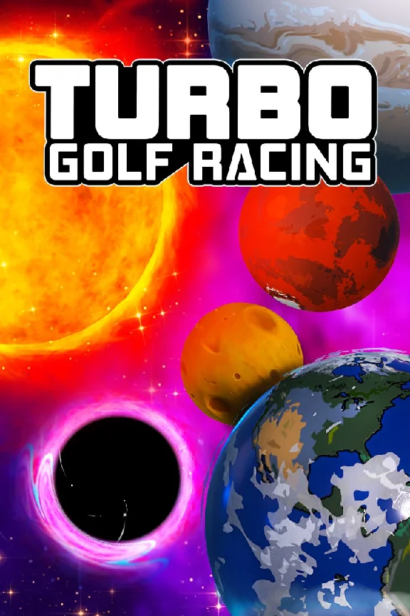 Turbo Golf Racing Space Explorers Galactic Ball Set
