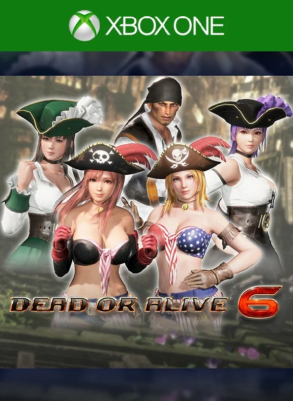 DOA6 Pirates of the 7 Seas Costumes Vol1 Set