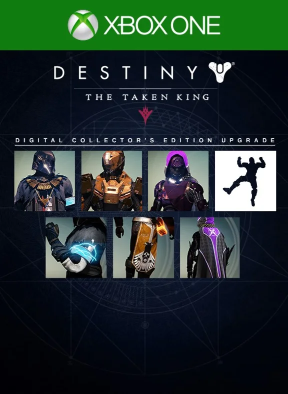 Destiny The Taken King  Digital Collectors Edition Upgr