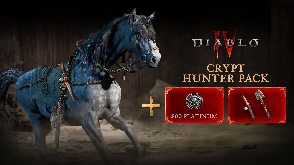 Diablo IV  Crypt Hunter Pack