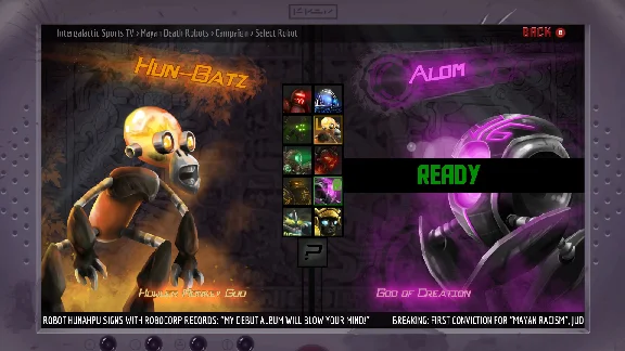 Mayan Death Robots Arena
