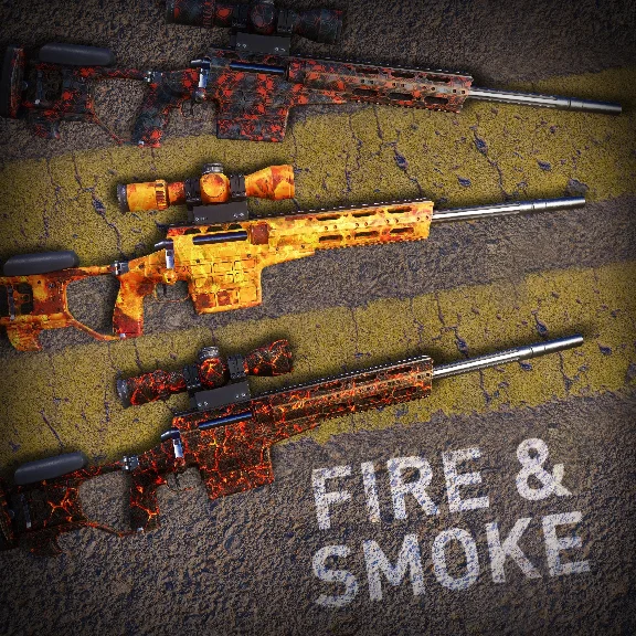 Fire  Smoke Skin Pack