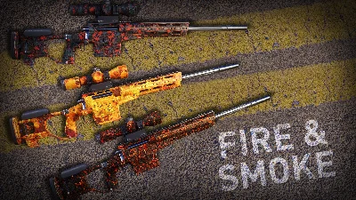 Fire  Smoke Skin Pack