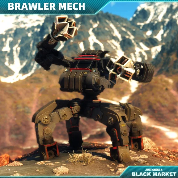 Just Cause 4  Brawler Mech