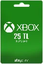 XBOX 25 TRY GİFT CARD (TURKEY)  24/7 BOT DELİVERY