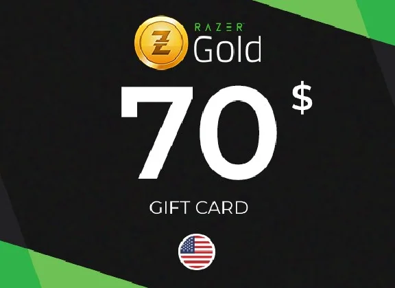🪙Razer Gold 70$ PIN (Global)📟