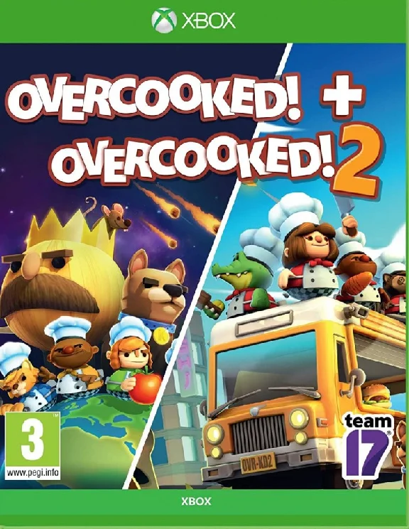 Overcooked! + Overcooked! 2 🎮 XBOX ONE / X|S / KEY 🔑