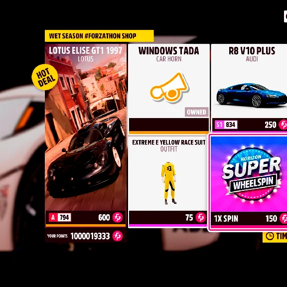 FH5 🧊 FORZATHON POINTS 🧊 FORZA HORIZON 5 🚀 PC/XBOX