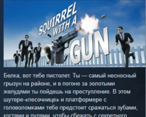 Squirrel with a Gun 💎 STEAM GIFT RUSSIA 🇷🇺
